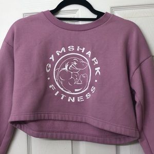 Gymshark cropped sweatshirt size S